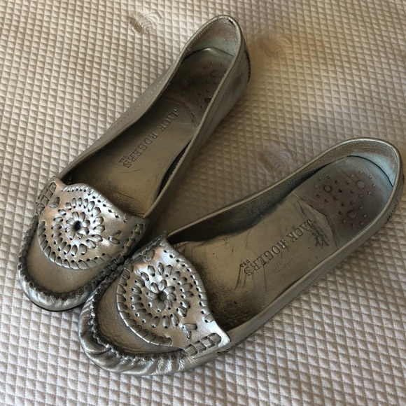 Jack Rogers Silver Flats - Picture 2 of 6